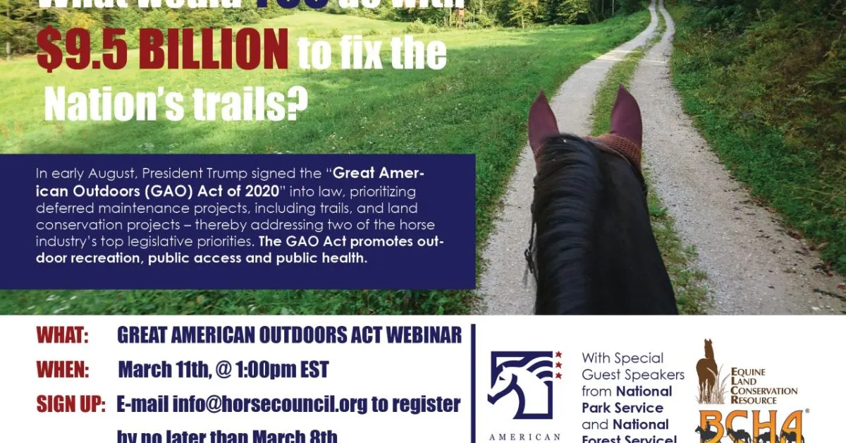 Great American Outdoors Act Webinar : ELCR